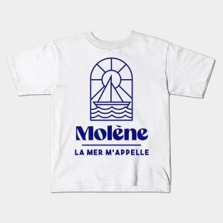 Molène the sea calls me - Brittany Morbihan 56 BZH Sea Kids T-Shirt